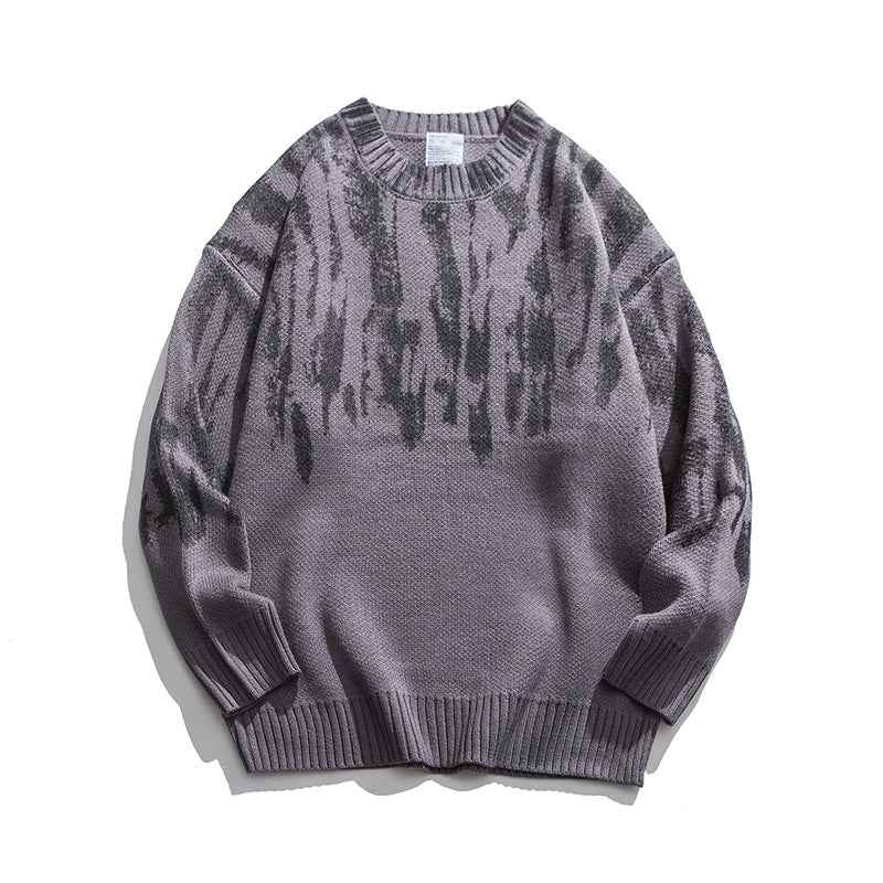 Japanese Retro Outerwear Sweaters Couples Loose Sweaters For Men And Women