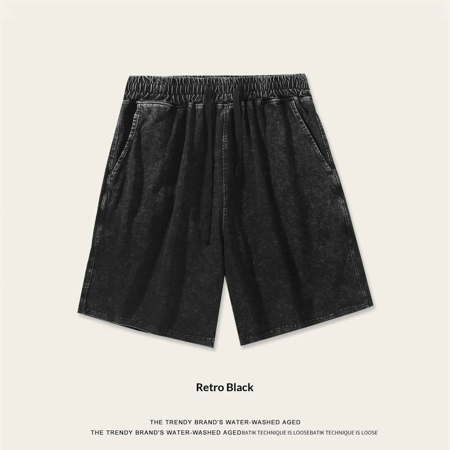Retro Shorts Loose-fitting And Versatile