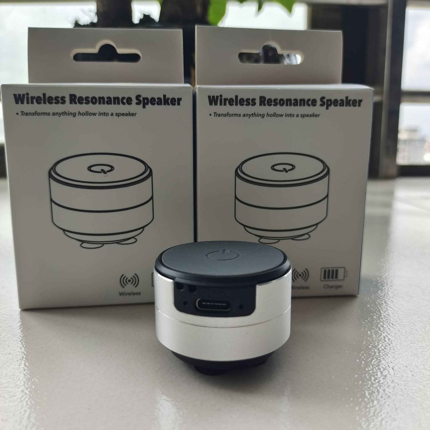 TWS Black Technology Bone Conduction Bluetooth Speaker