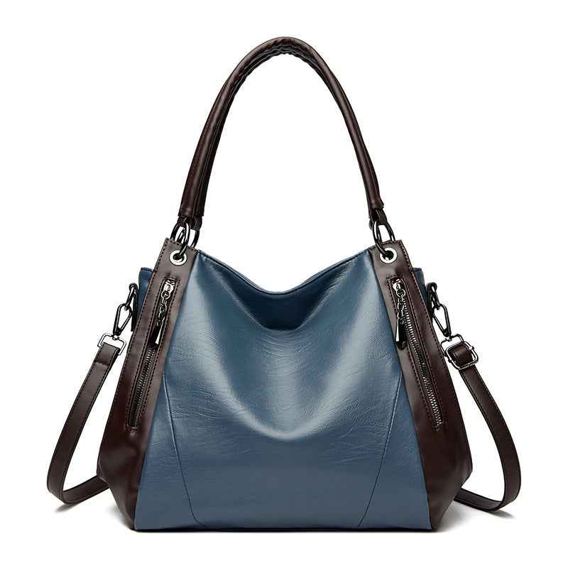 A Simple Versatile Soft-leather Tote Bag