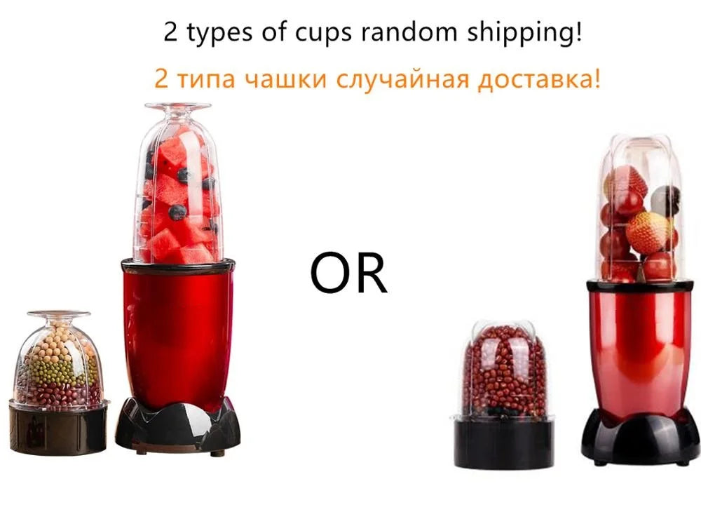 220V Mini Household Electric Juicer Portable Automatic Multifunctional Food Blender Juice Maker Machine Without Switch