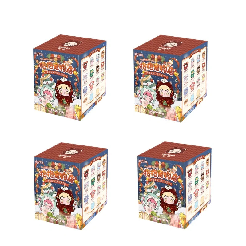 Genuine Baobao's Pet Store Spring Travel Series Blind Box Transparent Color Grain Full Style Mini Doll Ornament Cute Gift