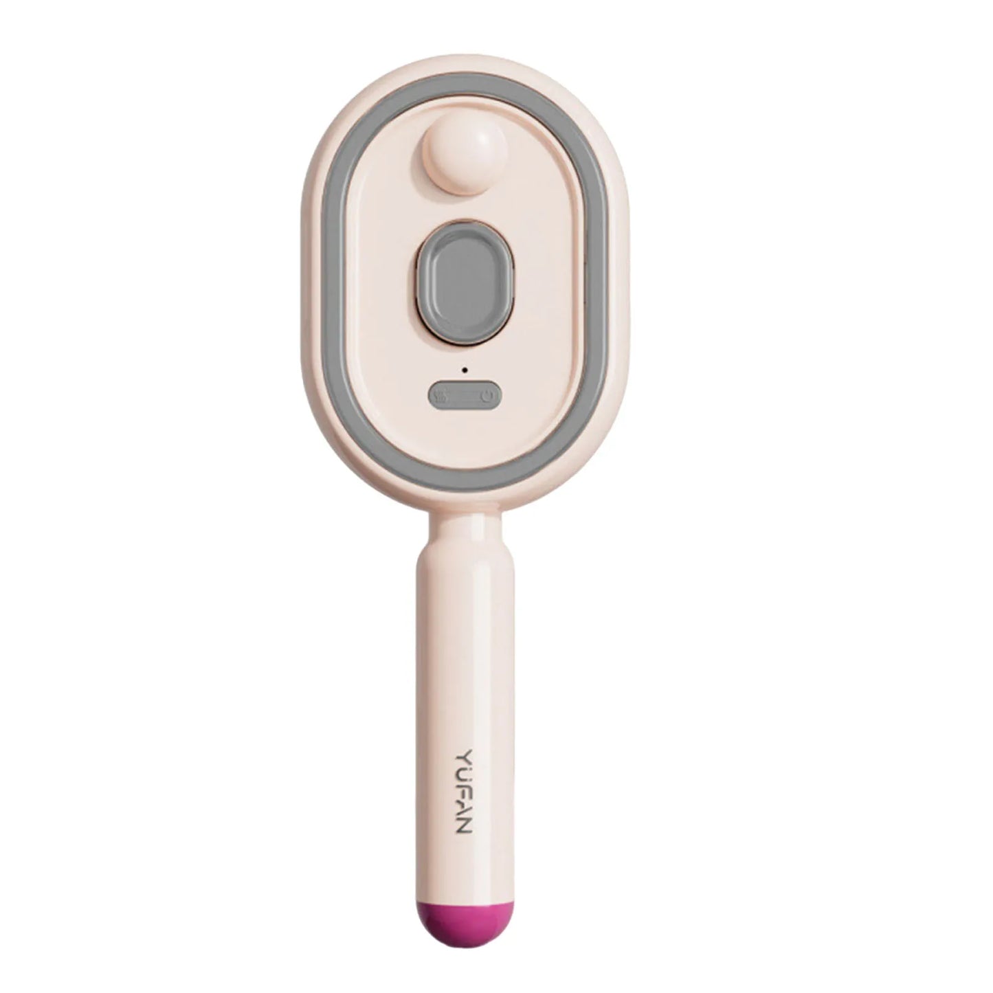 Electric Steam Brush with Water Spray Rechargeable Steams Hair Straightener for Detangling Smoothing Styling & Frizz Control