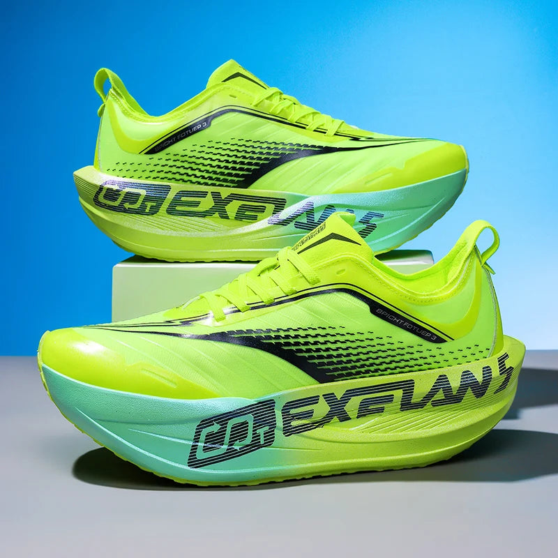 Marathon Running Shoes Casual Men Sports Outdoor Carbon Plate Shock-Absorbing HardWearing Unisex Comfortable Athletic Sneakers
