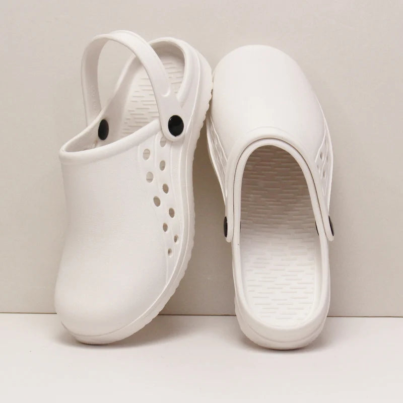 Men's and Women's Classic Clog Nurse Shoes Scrub Clogs EVA Medical Work Anti Slip Working Slippers Sandal Classic Clogs XO6-01