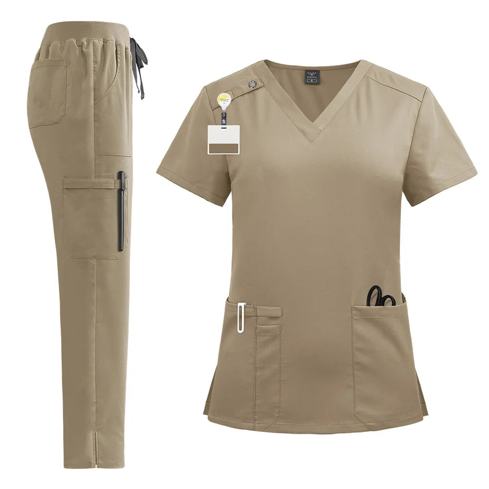 High Quality Design Medical Scrubs Sets Hospital Doctors Unisex Uniforms Nurses Accessories Dental Clinic Surgical Lab Workwear