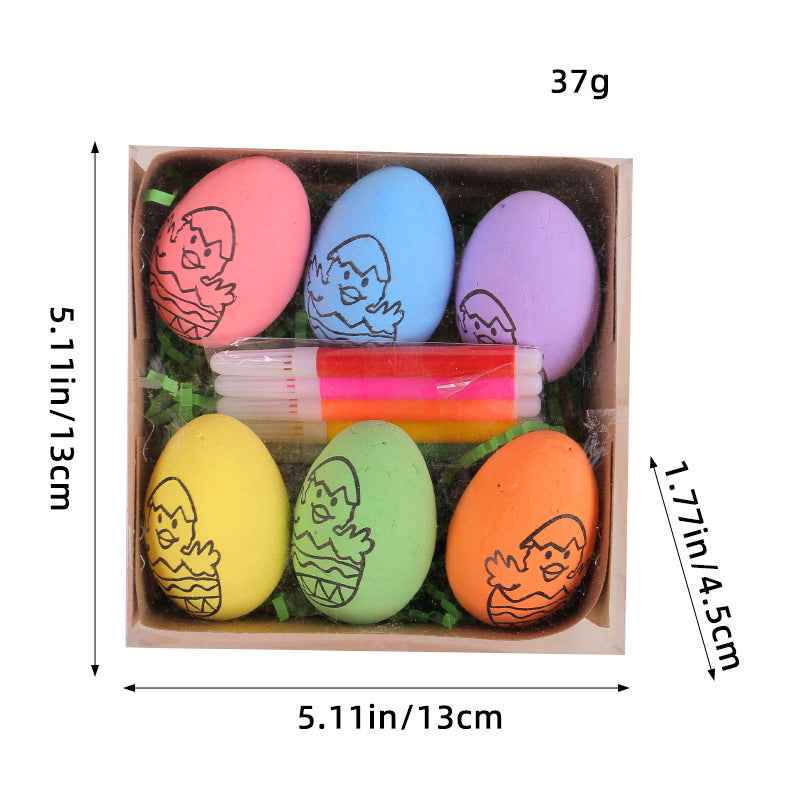 Easter DIY Hand-painted Eggs