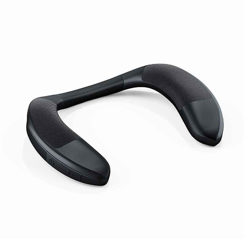New Halter Wireless Bluetooth Speaker Wear Stereo Bass