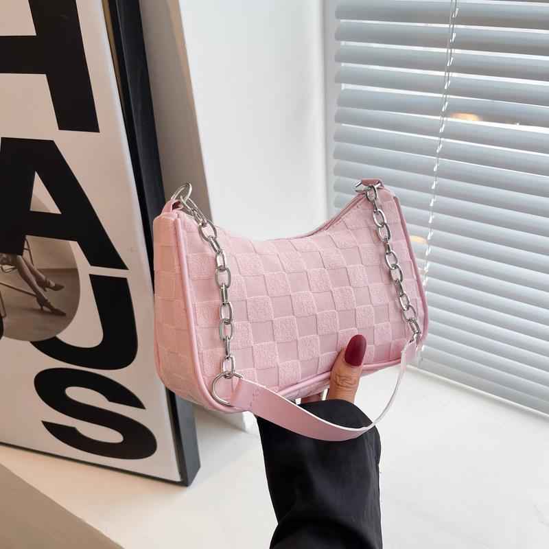 New Autumn Trendy Korean-Style Fashionable Canvas Plush Bag