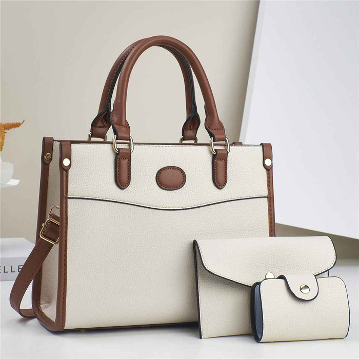 Stylish Three-Piece Shoulder Bag Set For Women Mother-and-Child Bags