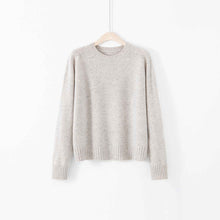 Crew-neck Long-sleeve Top Relaxed-fit Base Layer Effortless Laid-back Style