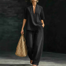 Women's Casual Retro Denim Pants Set