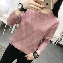 Autumn And Winter Sweaters Women's Pullover Bottoming Shirt Loose Bottoming Top Knitwear