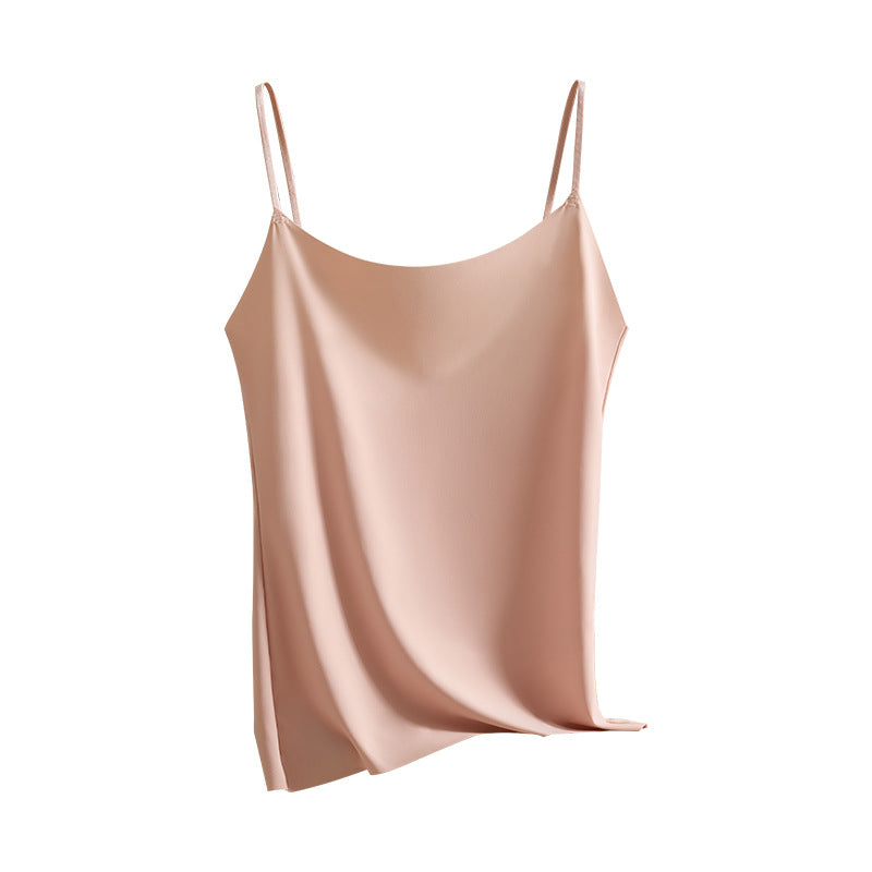Summer Seamless Ice Silk Camisole Womens Solid Color Casual Inner Layer Top by Mirlaine Univers Summer Seamless Ice Silk Camisole Womens Solid Color Casual Inner Layer Top Mirlaine Univers summer-seamless-ice-silk-camisole-womens-solid-color-casual-inner-layer-top 0 Summer Seamless Ice Silk Camisole Womens Solid Color Casual Inner Layer Top Mirlaine Univers Summer Seamless Ice Silk Camisole Womens Solid Color Casual Inner Layer Top