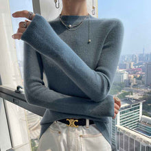 Half Turtleneck Cashmere Slim Top Sweaters Bottoming Shirt