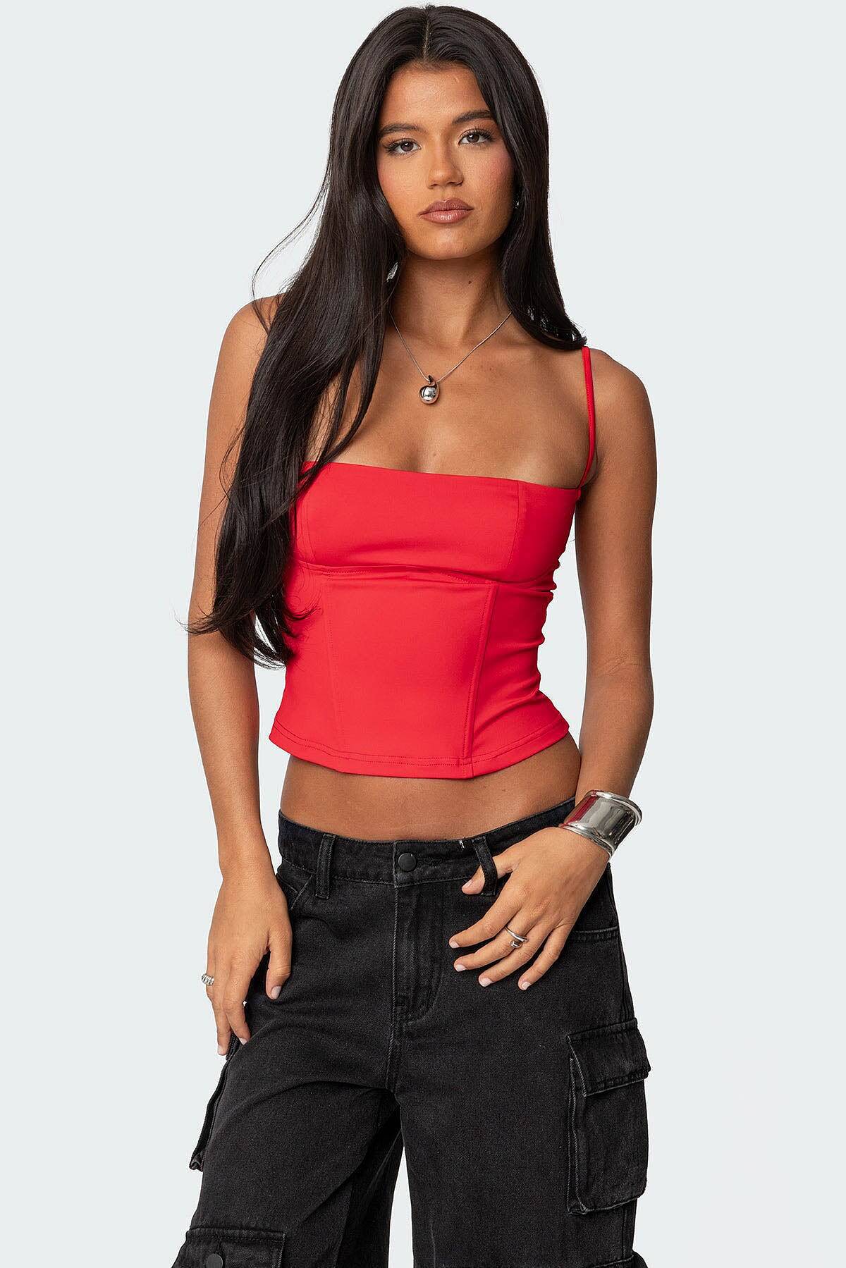 Sleeveless Slim-fit Outerwear Top For Women by Mirlaine Univers Sleeveless Slim-fit Outerwear Top For Women Mirlaine Univers sleeveless-slim-fit-outerwear-top-for-women 0 Sleeveless Slim-fit Outerwear Top For Women Mirlaine Univers Sleeveless Slim-fit Outerwear Top For Women