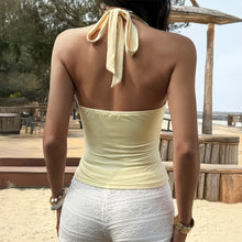 European And American Style Sexy Halter Top For Women by Mirlaine Univers European And American Style Sexy Halter Top For Women Mirlaine Univers european-and-american-style-sexy-halter-top-for-women 0 European And American Style Sexy Halter Top For Women Mirlaine Univers European And American Style Sexy Halter Top For Women