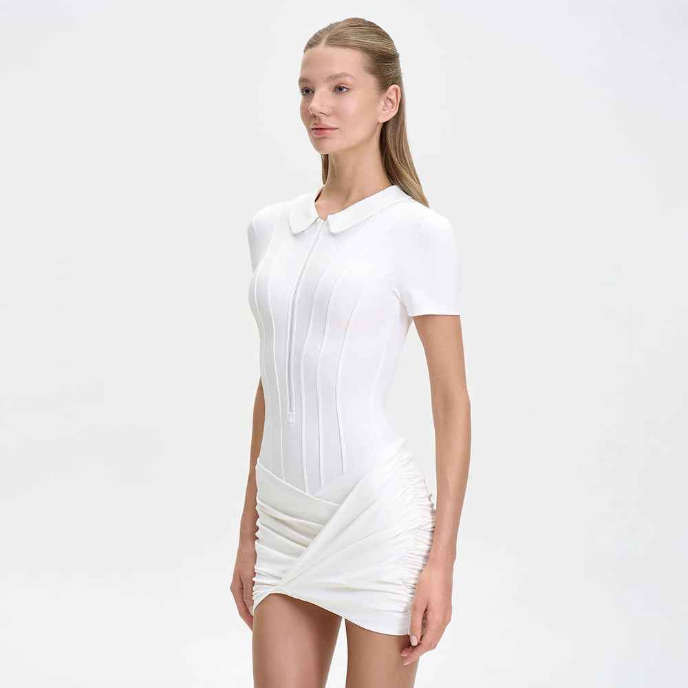 Women's Solid Color Versatile Fashionable Cropped Slimming Jumpsuit
