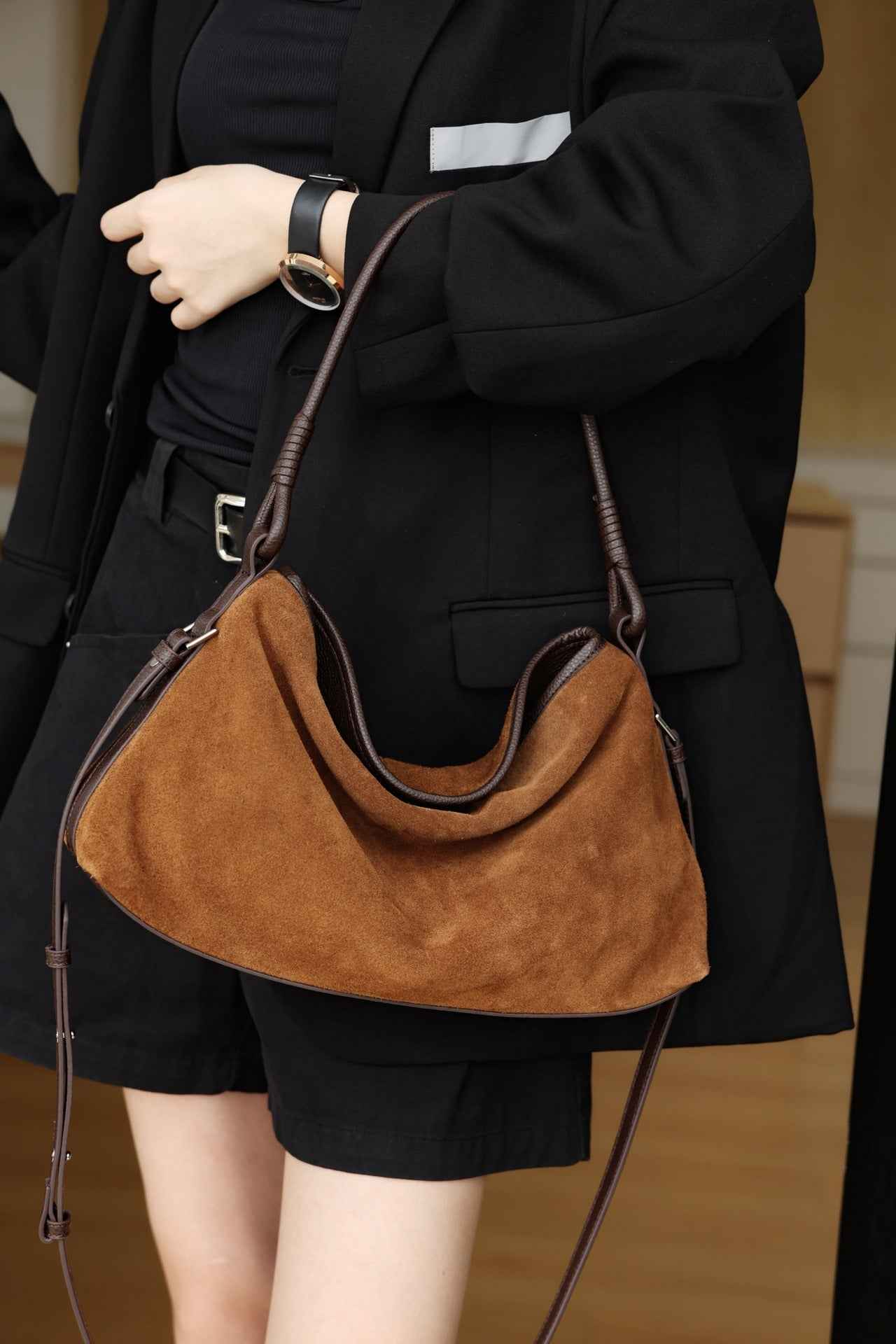 Matte Single-shoulder Bag Casual Crossbody Bag