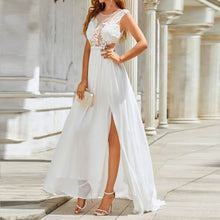 Chiffon Lace Trailing Wedding Large Swing Dress by Mirlaine Univers