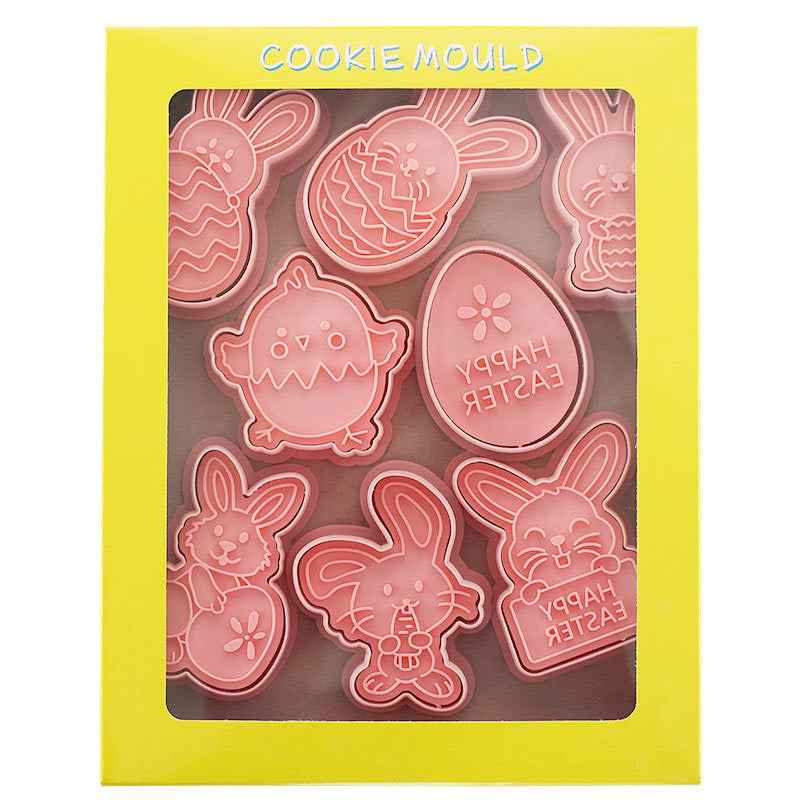 Easter Cookie Mold Cartoon Bunny Easter Egg Cookie Press