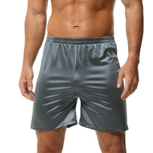 Men's Silk Boxer Briefs Mid-rise Casual