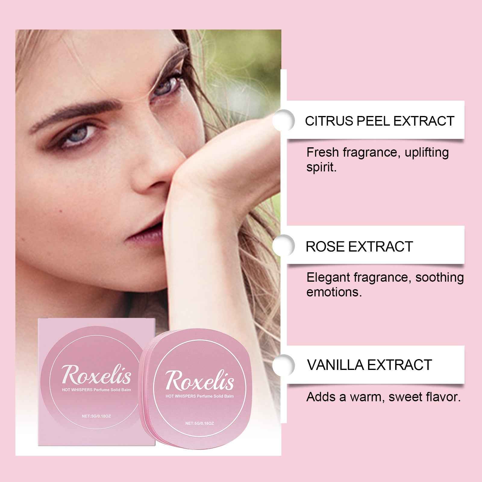 Fragrance Solid Balm Light Perfume Lasting