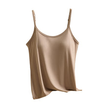 Adjustable Strappy Tank Top Base Layer With Padded Cups