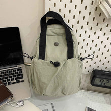 Large-Capacity Crossbody Nylon Backpack