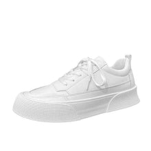 Men's Sports Height Increasing Leisure Solid Color All-match Thick Bottom Board Shoes