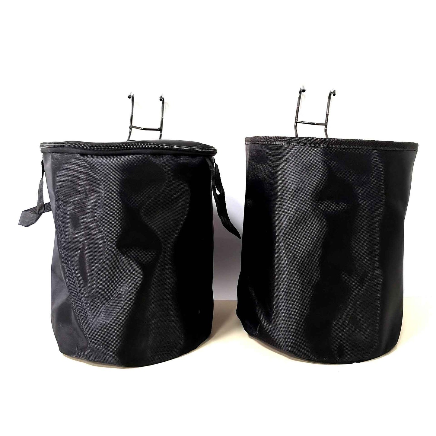 Pure Black Cloth Hanging Basket Bicycle Basket Folding Bicycle Basket