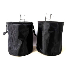 Pure Black Cloth Hanging Basket Bicycle Basket Folding Bicycle Basket