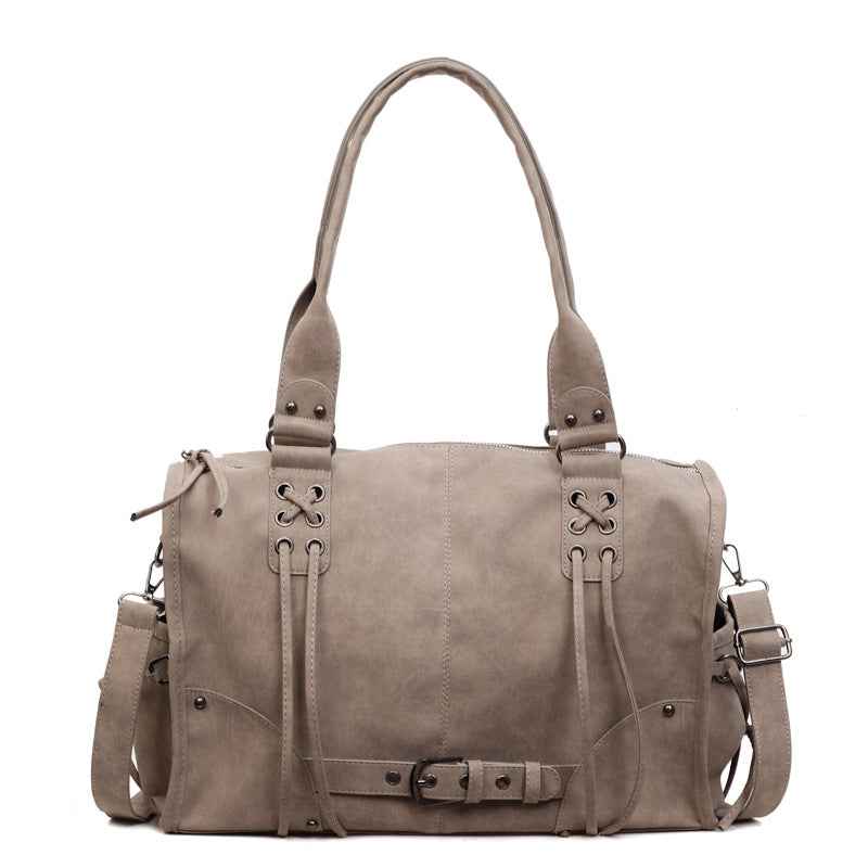 Korean-style Vintage Tote Shoulder Bag