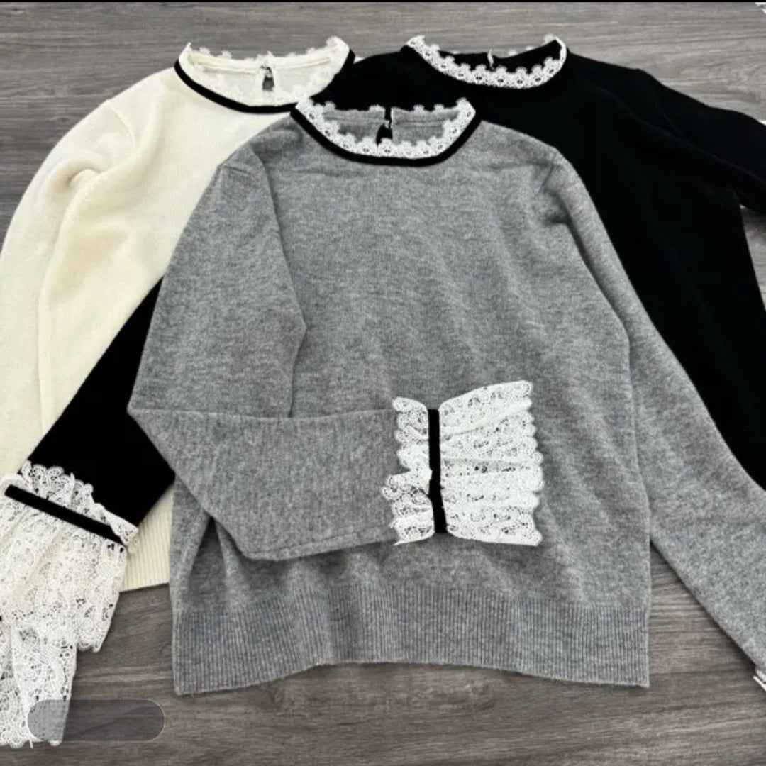 Knitted Sweaters Women's Clothing Top Soft And Warm
