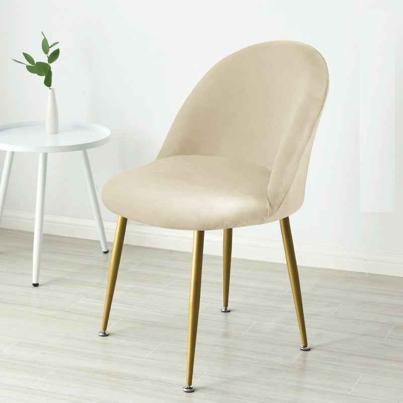 Ultra-Soft Silver Fox Fleece Duckbill Chair Cover