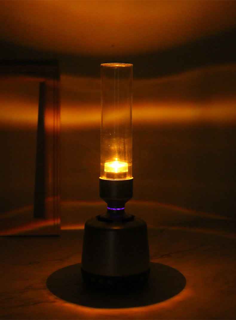 Candlelight Bluetooth Speaker Night Light Ambiance Light Immersive Subwoofer