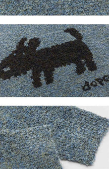 Puppy Pattern Sweater Men's And Women's Sweaters