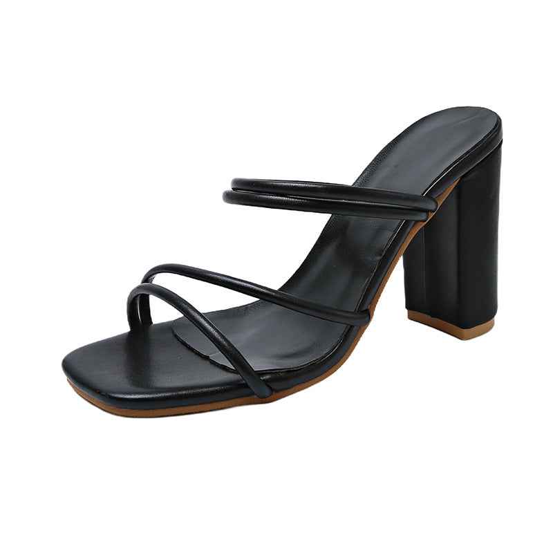 New Super Slimming White Sandals For Women Summer