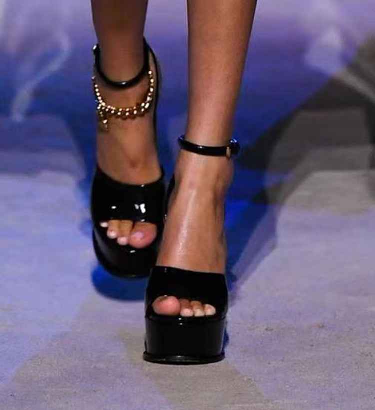 Super High Heel Fish Mouth Sandals Women Summer