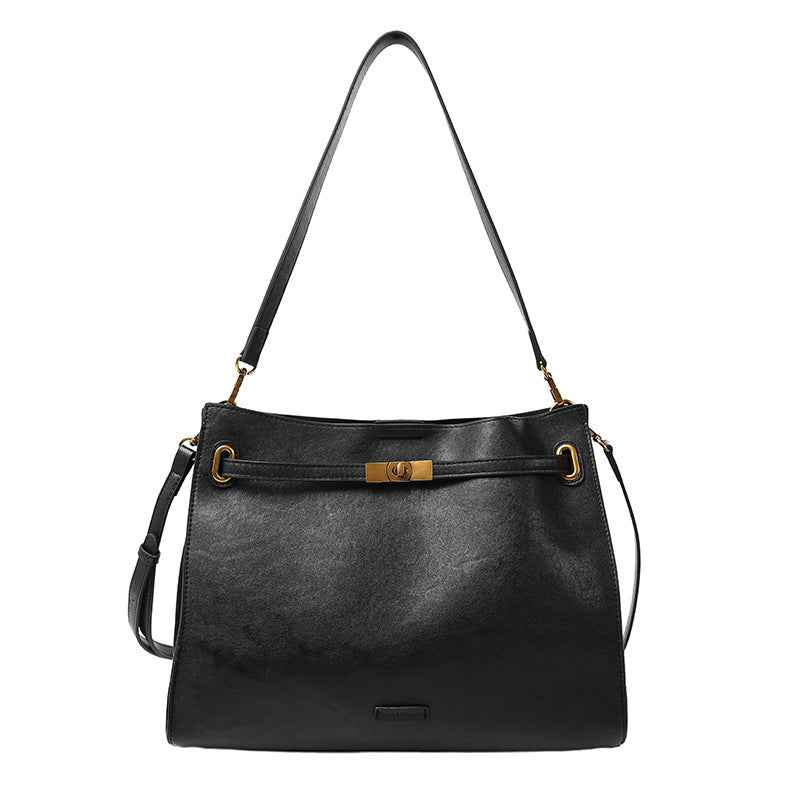 Casual Stylish High-capacity Matte Leather Bag
