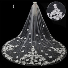 Bride Wedding Master Wedding Veil Long Long Tail by Mirlaine Univers