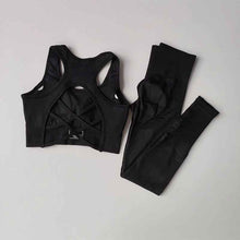Quick Drying Fitness Shock Resistant Vest Seamless Sports Set