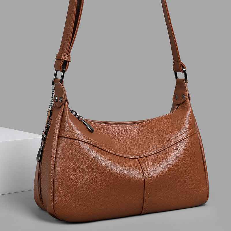 New Casual Soft-surface Lightweight Large-capacity Crossbody Bag