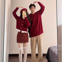 Women's Fake Two Pieces Sweaters Top