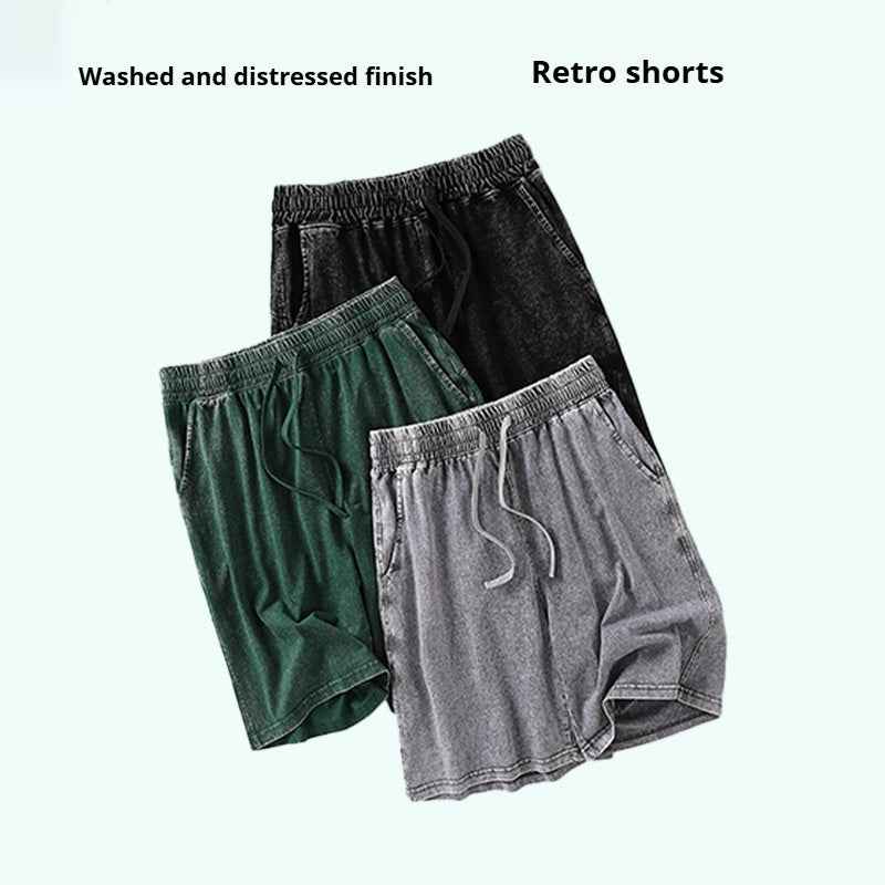 Retro Shorts Loose-fitting And Versatile