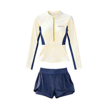 Women's Long-Sleeve Modest Two-Piece Swimwear For Swimming