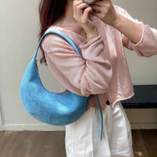 Retro Underarm Suede Bag Niche Trendy Handbag