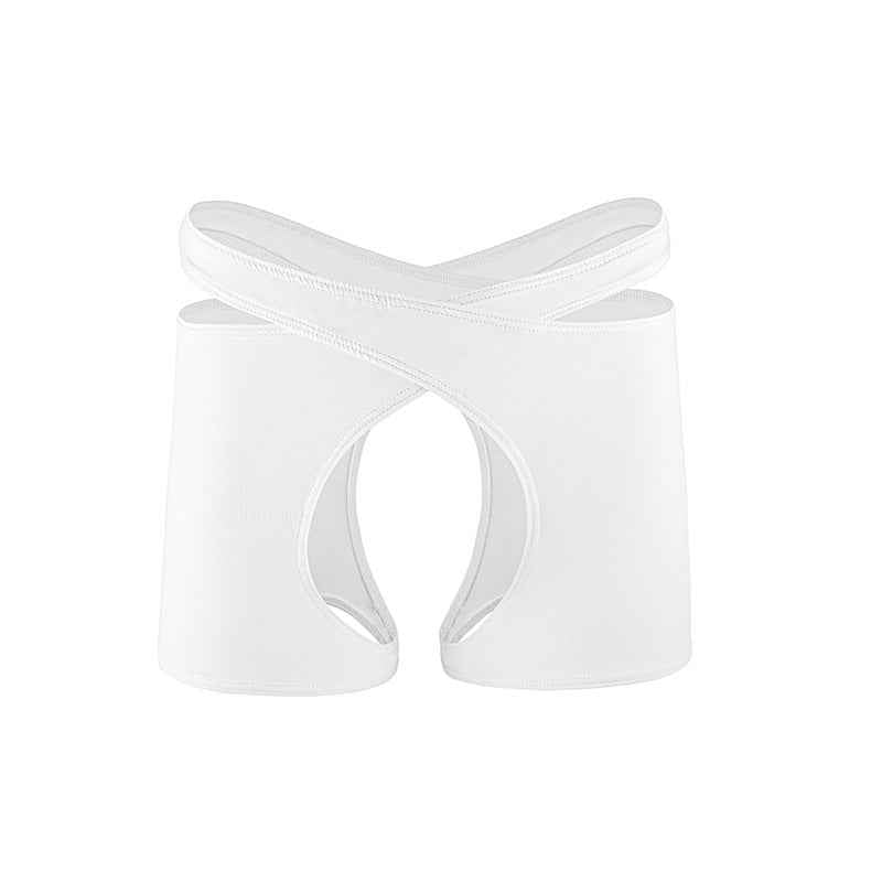 Mens Sexy Hollow-Out Lingerie Boxer Briefs