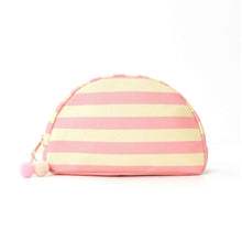 Striped Fashionable Shell-Shaped Makeup Bag