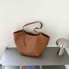 High Capacity Solid Color Versatile Womens Tote And Shoulder Bag